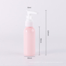 Großhandel 50ml Kosmetik Pet Flasche mit Kunststoff-Sprayer